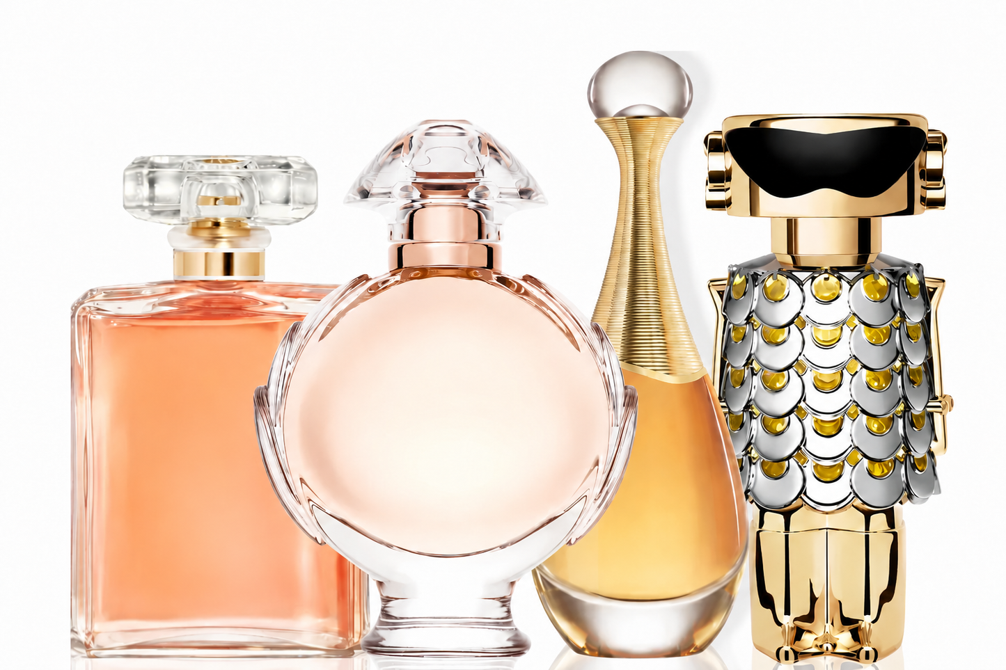 Set of 4 perfumes