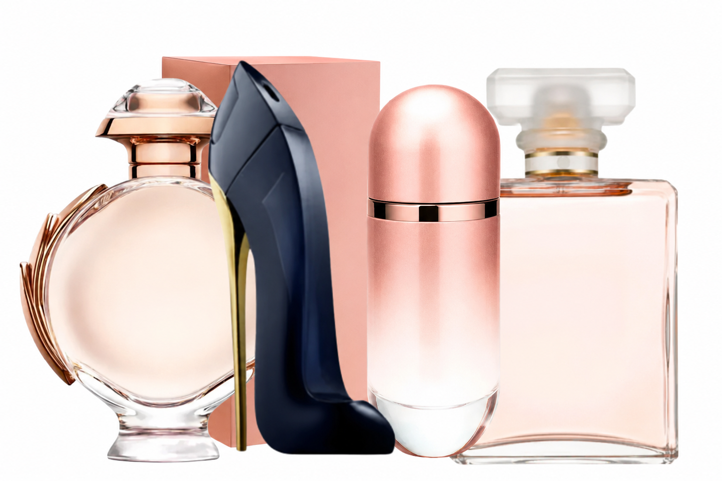 Set of 4 perfumes